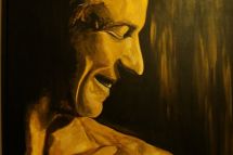 Goldjunge, 90 x 60 cm