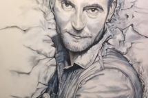 Versteinert, 80 x 120 cm