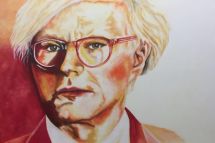 Hommage an Warhol, 90 x 90 cm