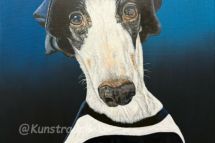 Judy in France, 50 x 70 cm
