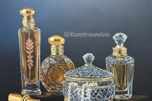 Kostbarkeiten, 50 x 50 cm gerahmt